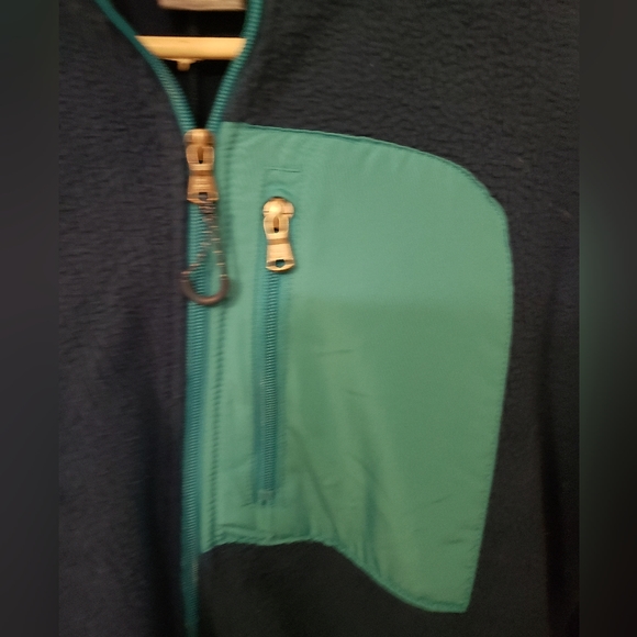 Women's Tek Gear Blue Fleece with Collar - Picture 11 of 11